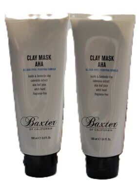 Baxter Of California Clay Mask AHA 3.4 oz (lot of 2)